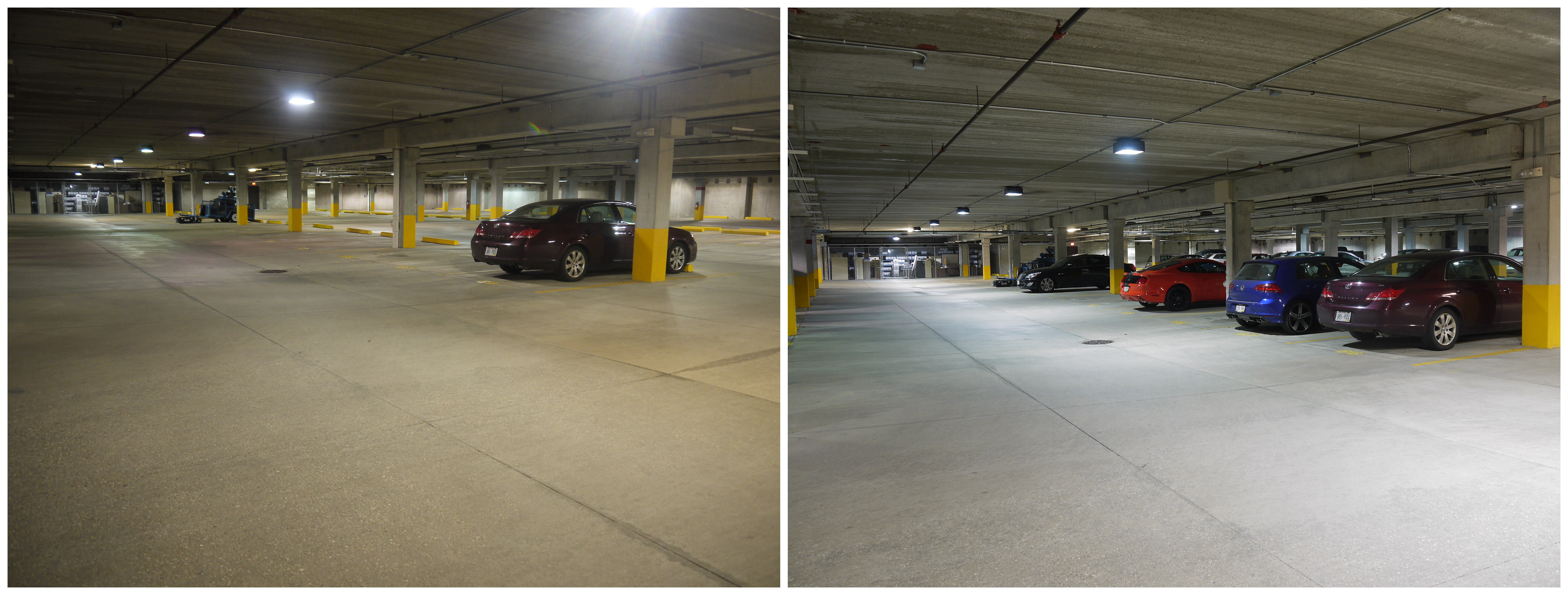 H.I.D. to LED lighting