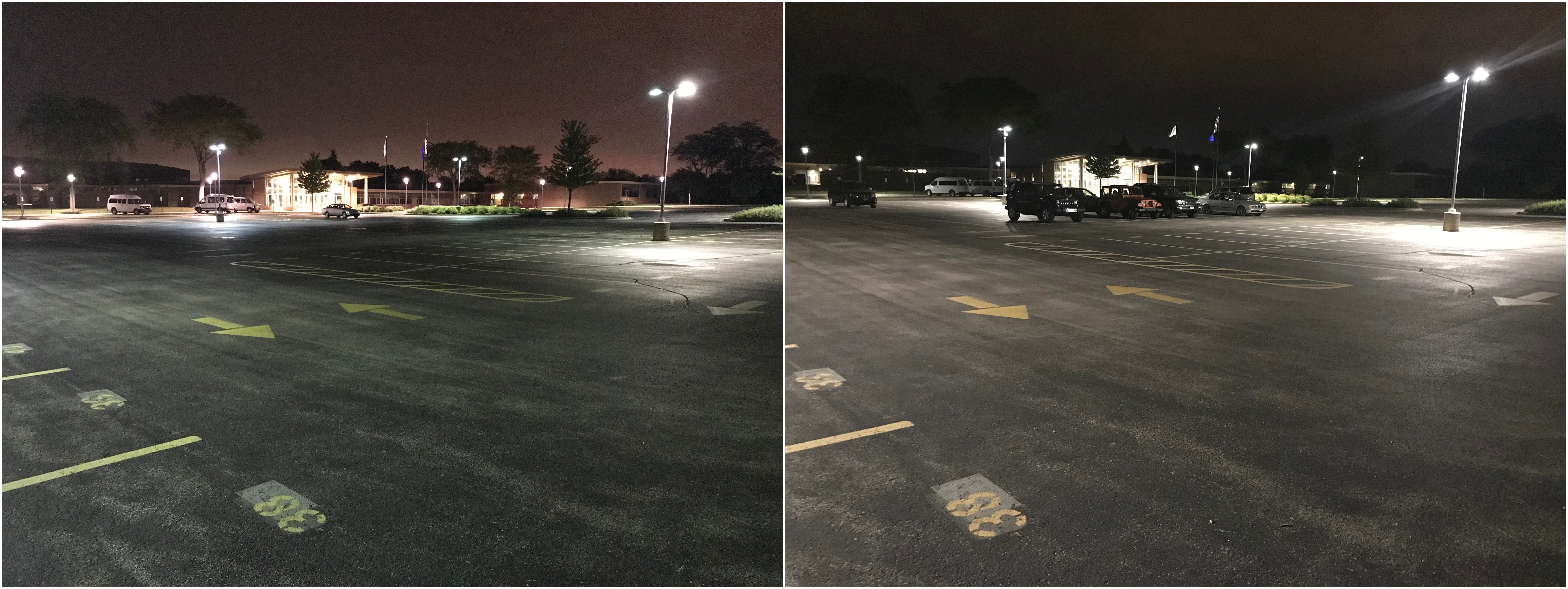 LED lights put Metal Halide to same