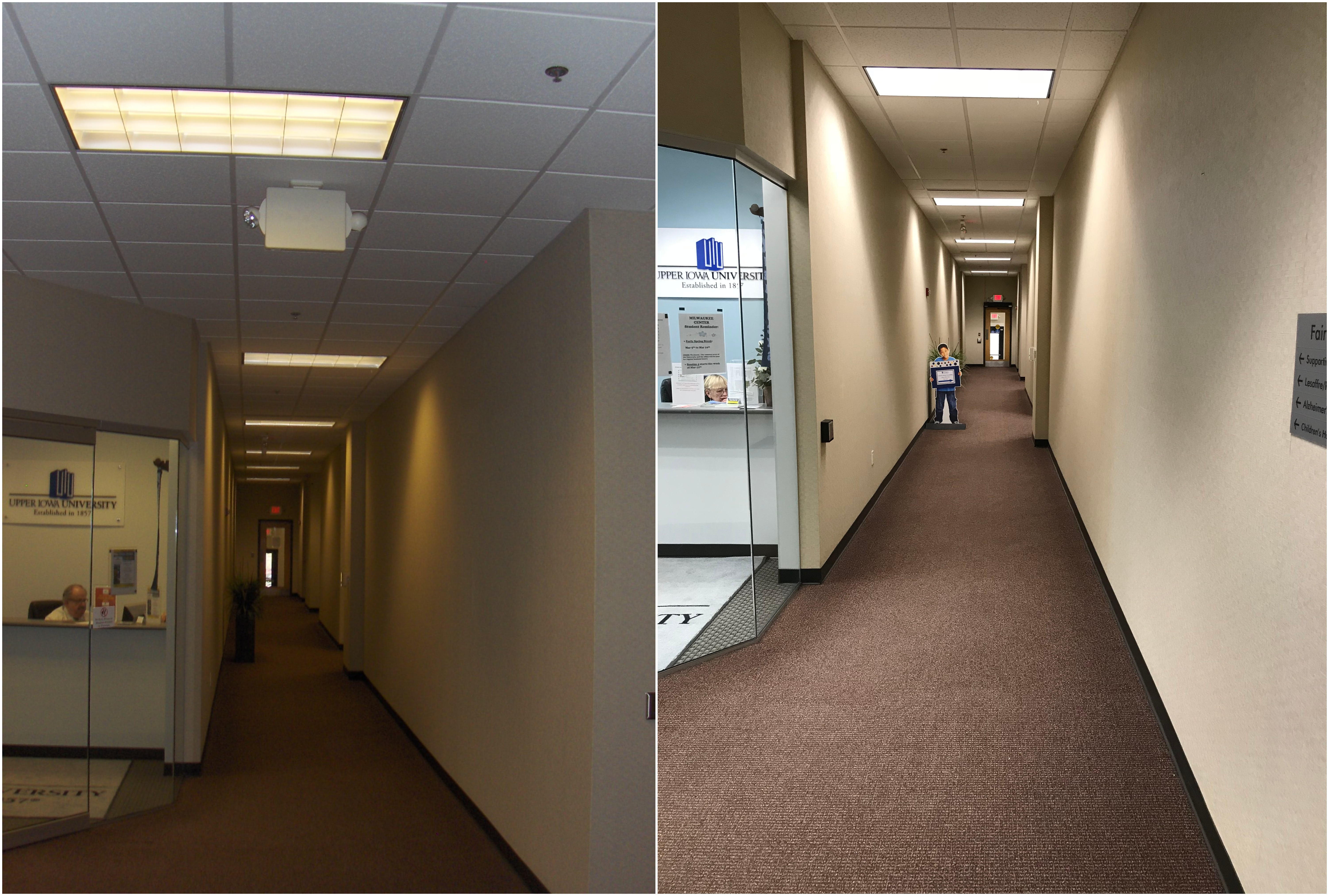 Fluorescent tubes converted to LED