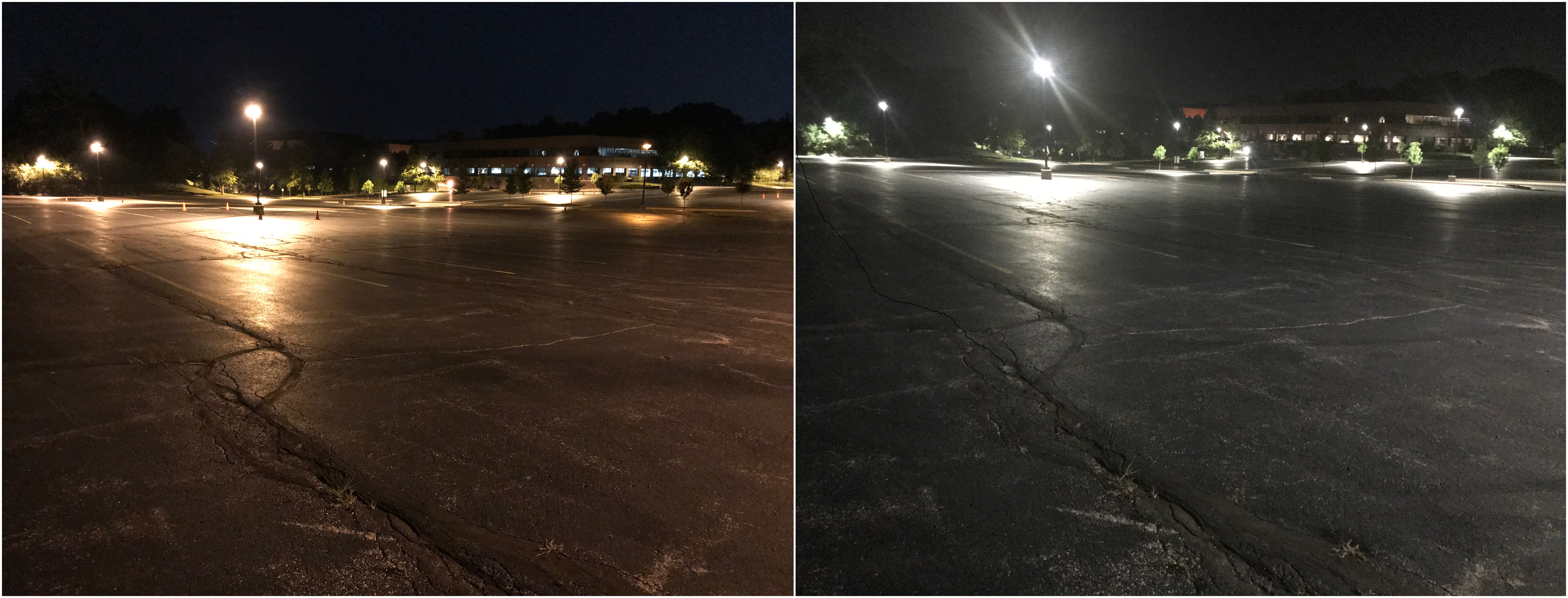 Parking lots should feel safe and se