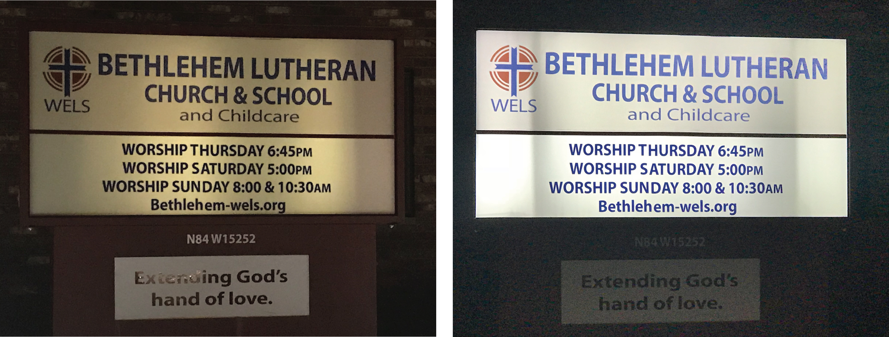LED Sign retrofit