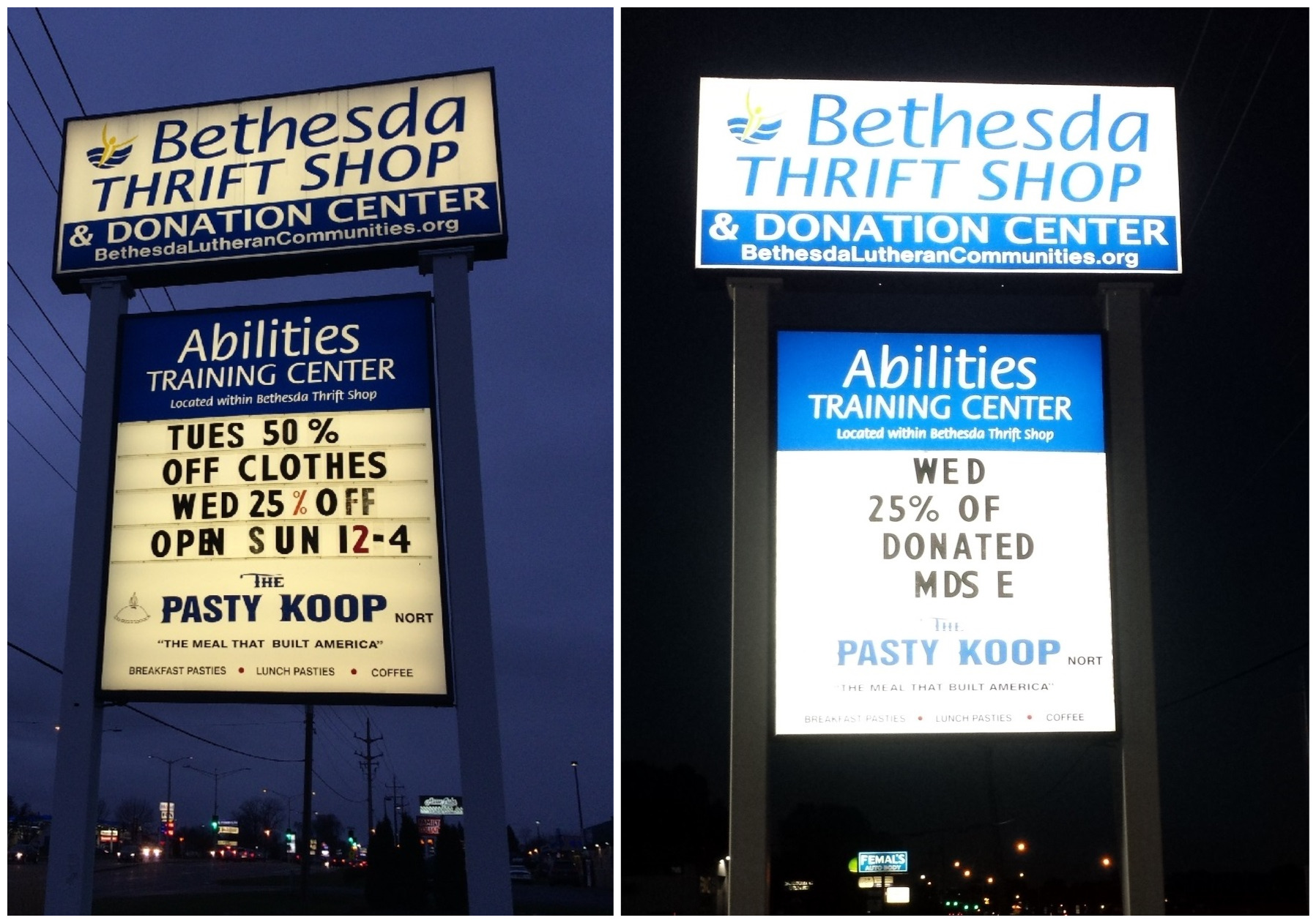 LED Sign Retrofit Draws Attention