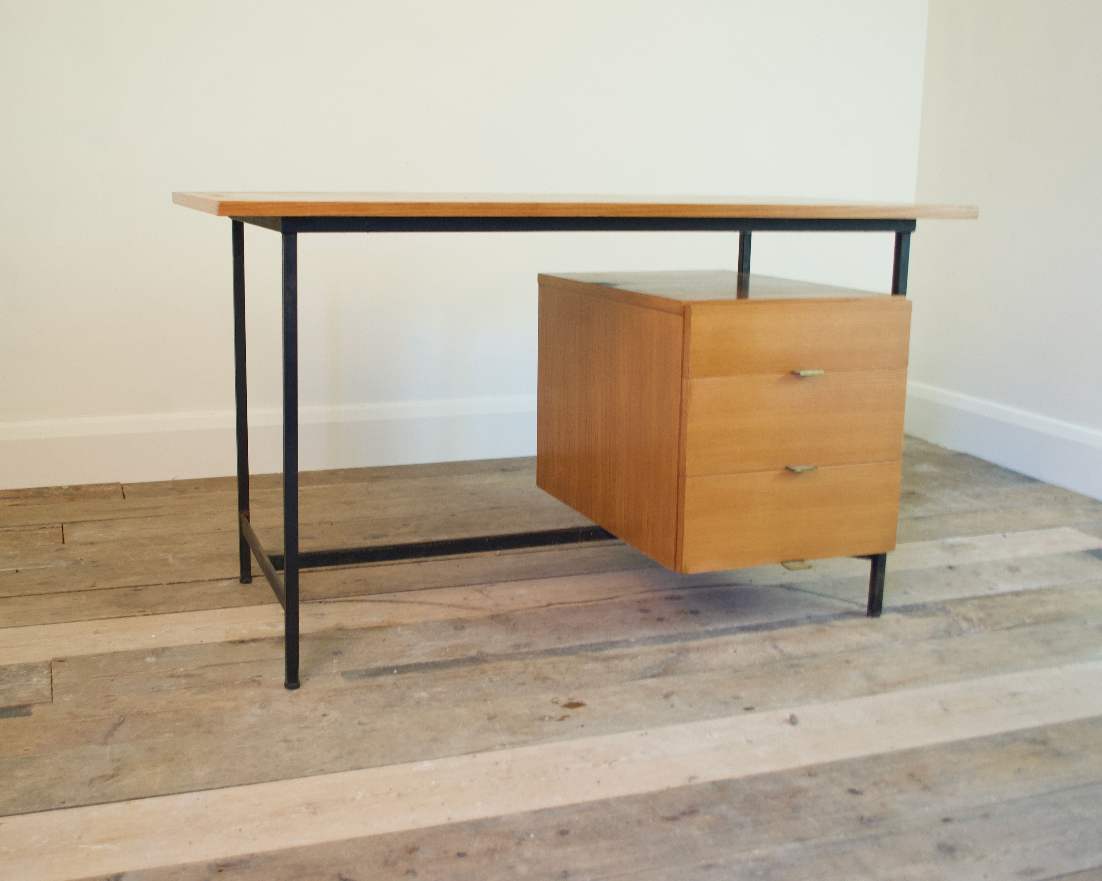 Pearwood desk designed by Alain Richard.