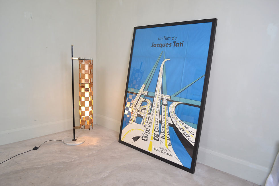 Thumbnail: Jacques Tati film poster "Traffic"