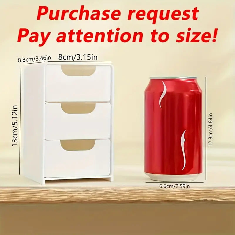 Thumbnail: BeautyNest  3-Tier Makeup Storage Organiser