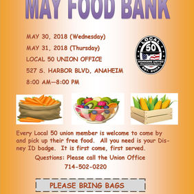 MAY FOOD BANK