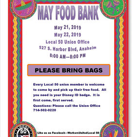 MAY FOOD BANK