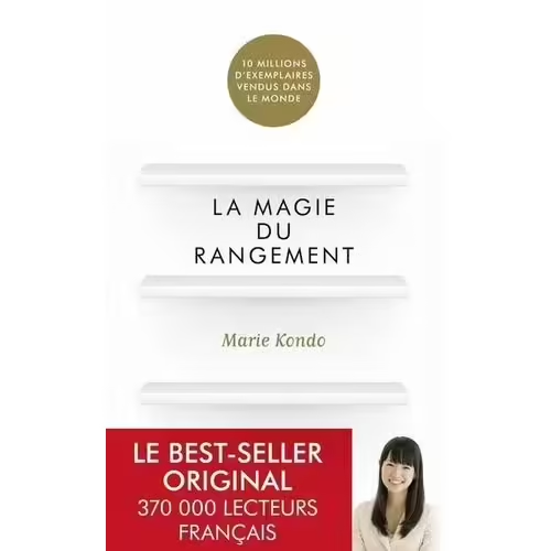 Couverture du livre La Magie du rangement de Marie KONDO