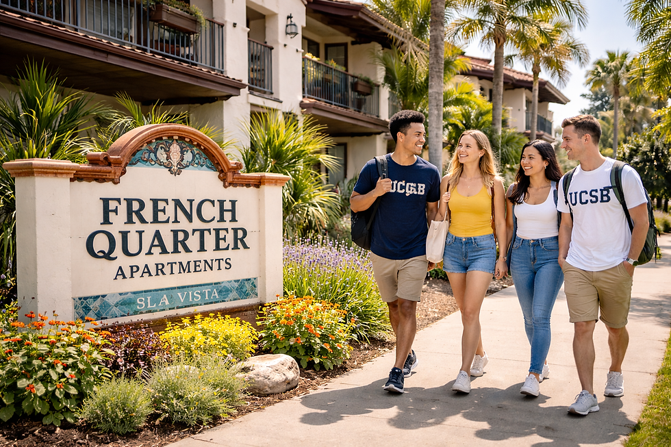 French Quarter apartments Isla Vista