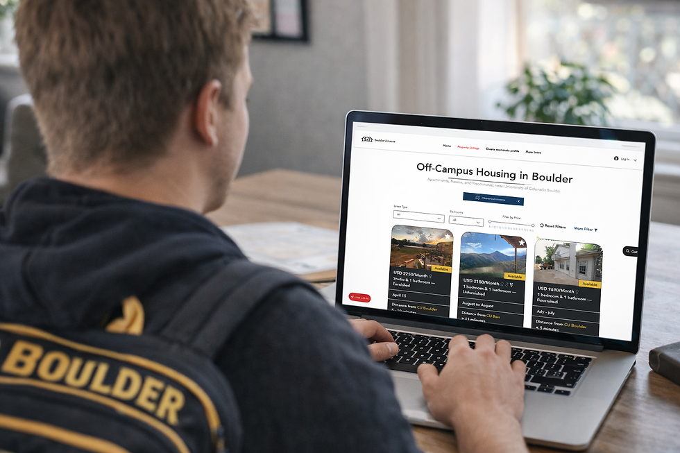 University of Colorado Boulder off campus housing