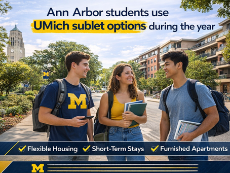 Ann Arbor students use UMich sublet options during the year