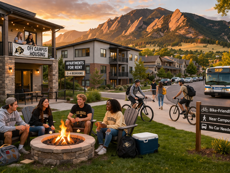 University of Colorado Boulder off campus housing guides Boulder living choices