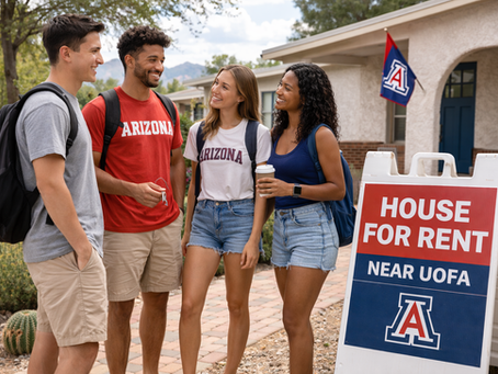 Groups living in Tucson often search for House for rent near UOFA