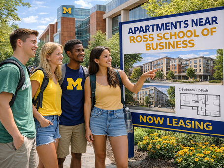 Ann Arbor students consider Apartments near Ross School of Business