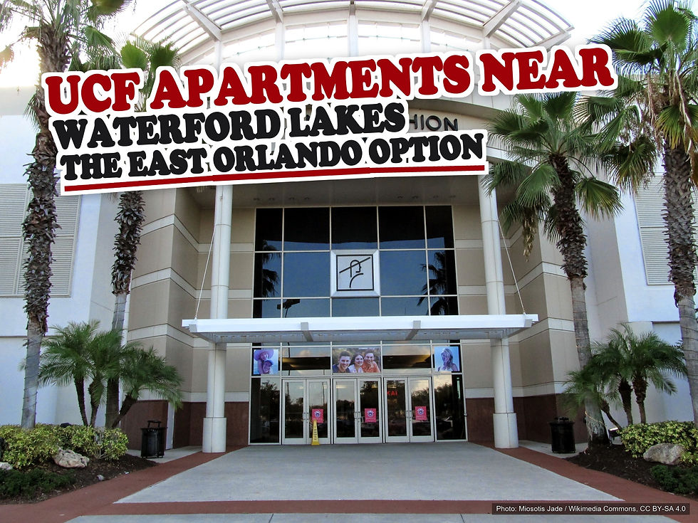 UCF apartments near Waterford Lakes: the east Orlando option