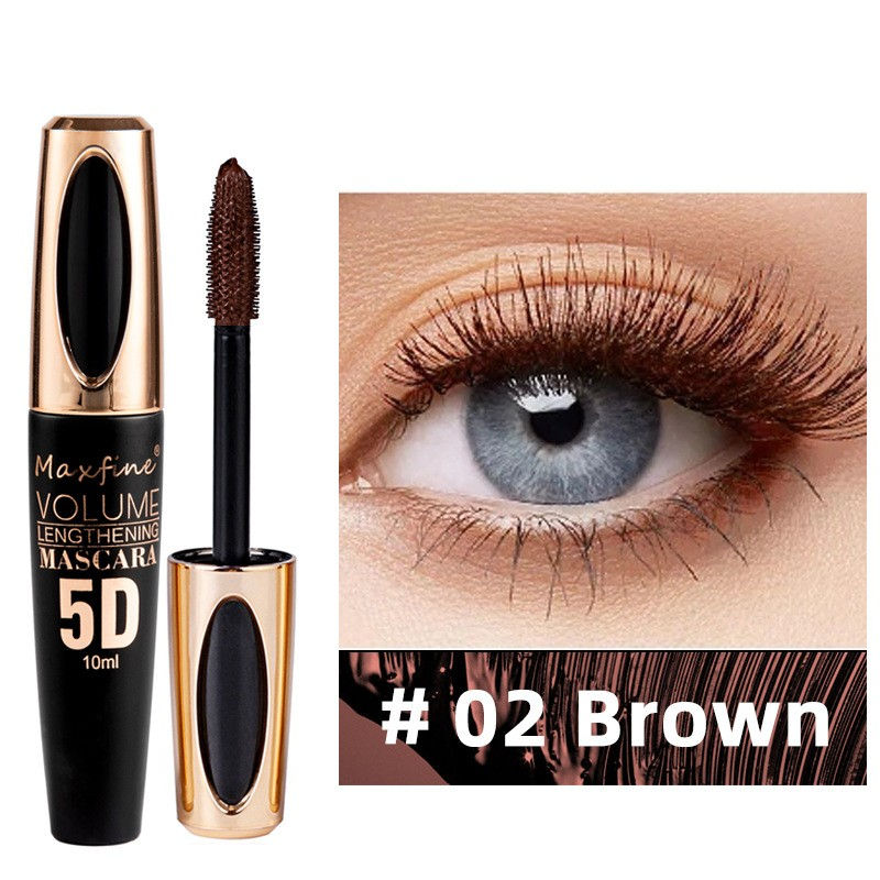 Thumbnail: 5D Silk Mascara with Big Eyes, Strong and Lasting Black Content and Length, Wate