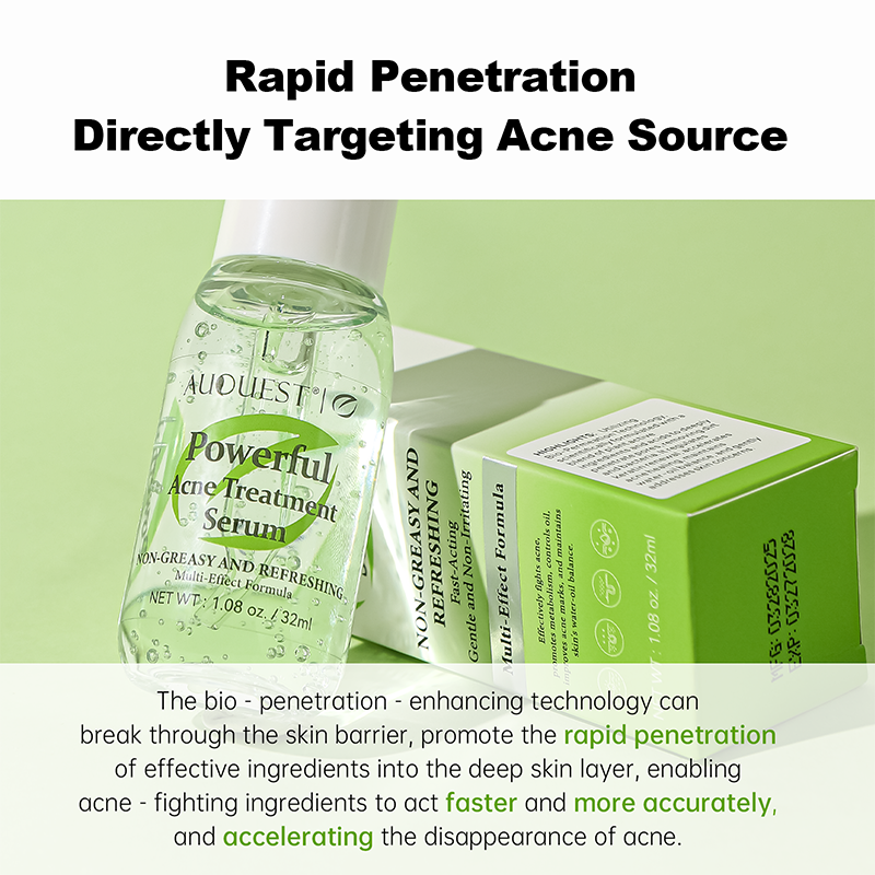 Thumbnail: AUQUEST Salicylic Acid Acne Treatment Face Serum Oil Control Herbal Fades Acne M