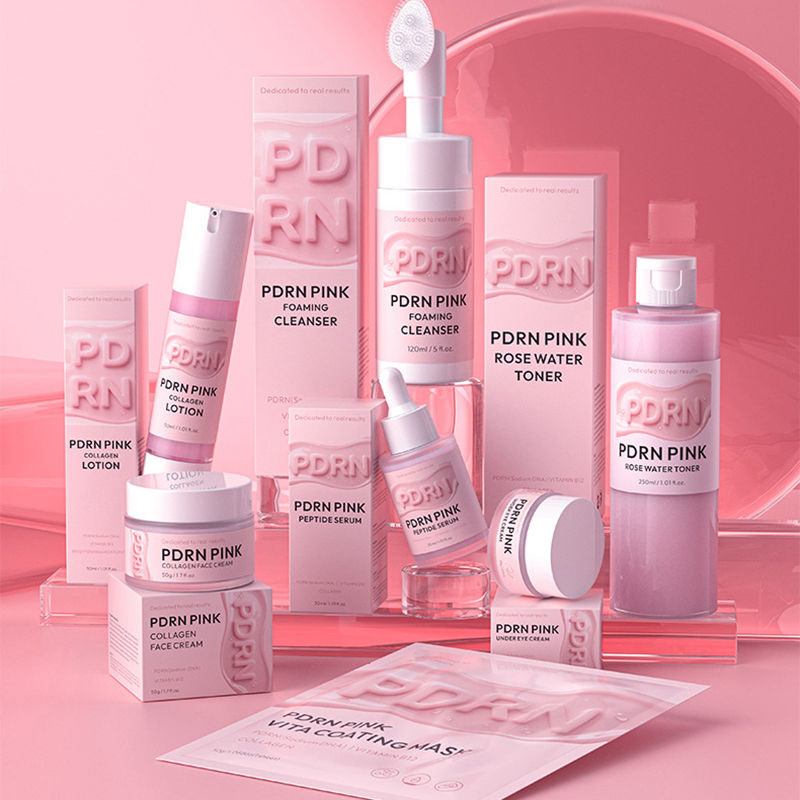 Thumbnail: PDRN Pink Skincare Set Salmon Dna Collagen Vita Coating Mask Lift Firm Skin Make