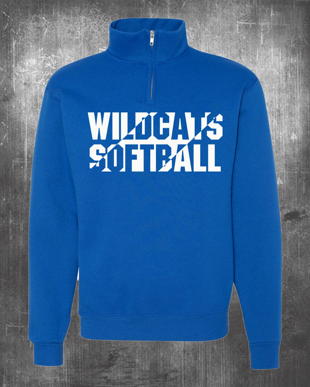 Jerzees Quarter zip sweatshirt