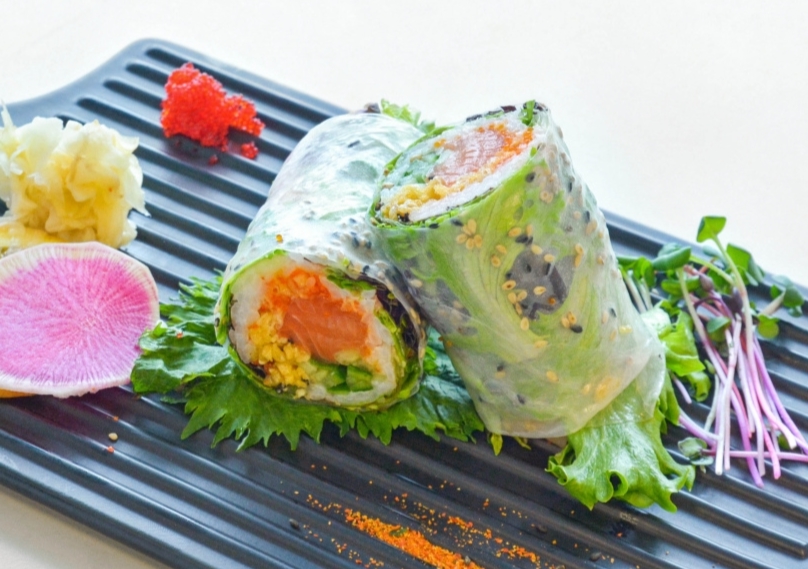 Arranged Food and Objects