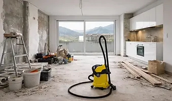 Nettoyage fin de chantier et remise en état Valais
