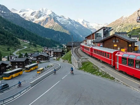 Transports et accès en Valais : mobilité et confort pour vos séjours