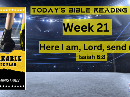 May 24 Bible Reading Plan