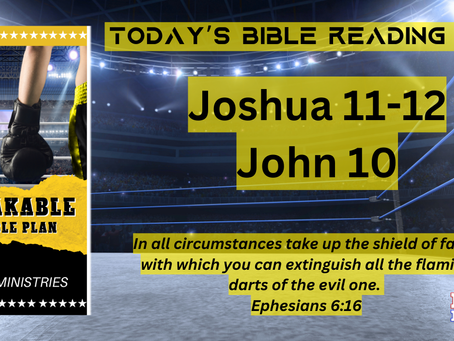 April 11 Bible Reading Plan