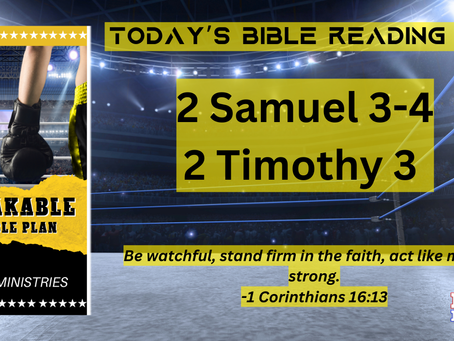 June 24 Bible Reading Plan