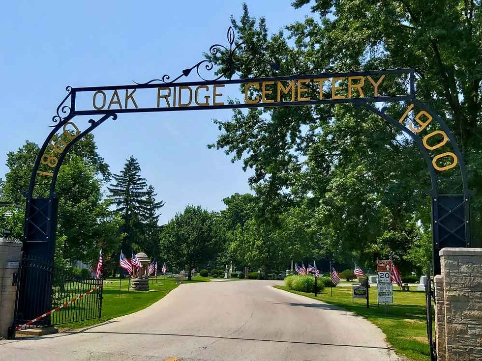 Diamond Jubilee: Oak Ridge Cemetery, Springfield, Illinois