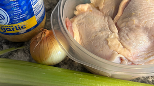 Chicken Broth for One or Two