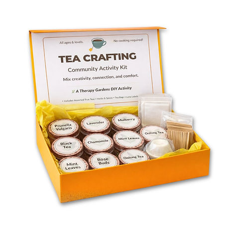 Picture of individual teas and herbs in a box