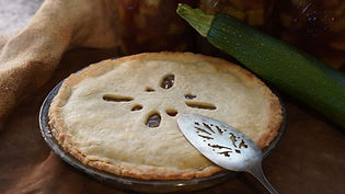 A creative way to preserve garden zucchini, it makes a delicious filling for pies, crisps, cobblers, and other comforting desserts.