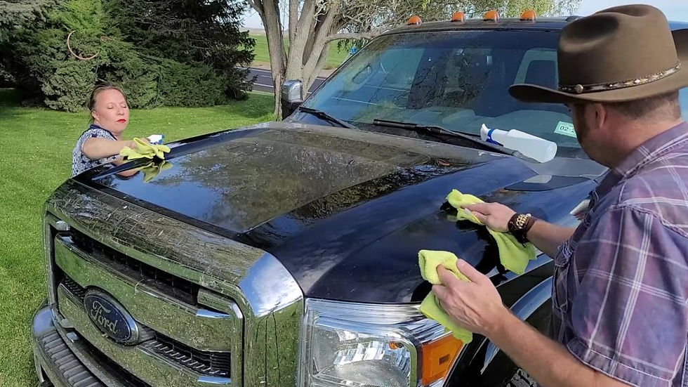 Homemade Waterless Car Wash Recipe and Tutorial