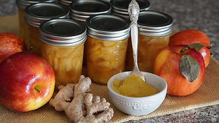 combine tender apples with the warm, zesty flavor of ginger for a deliciously spiced fruit preserve.