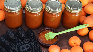 combines the sweet, tangy flavor of ripe apricots with savory spices and smoky barbecue flavors.