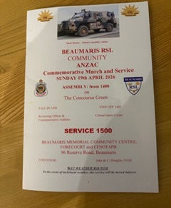 Beaumaris RSL ANZAC