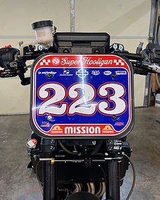 2024 Yamaha MT-09 Dash and Number Plate Mount