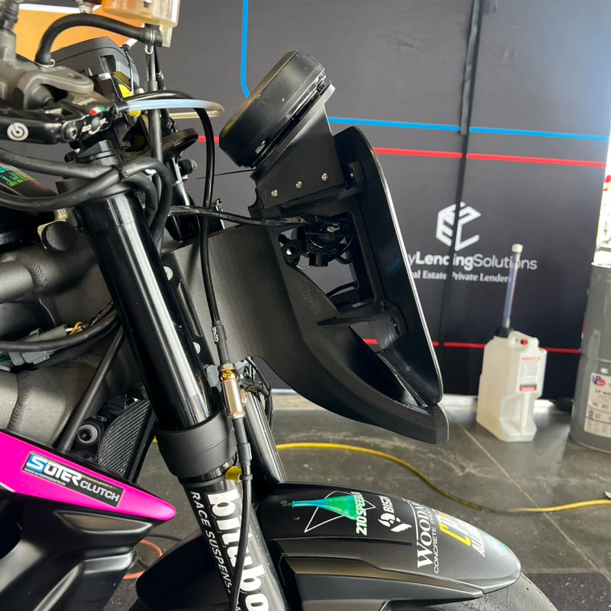 Thumbnail: Triumph 765 Street Triple Super Hooligans Intake and Dash Mount