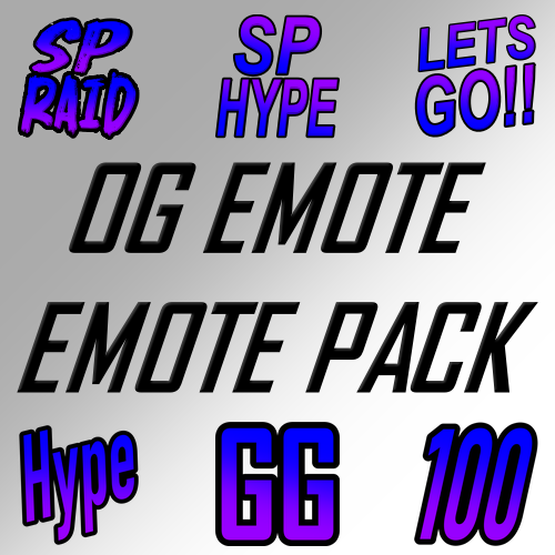 SP Original Emote Pack | Streamers Paradise