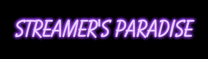 Streamers Paradise Neon Sign