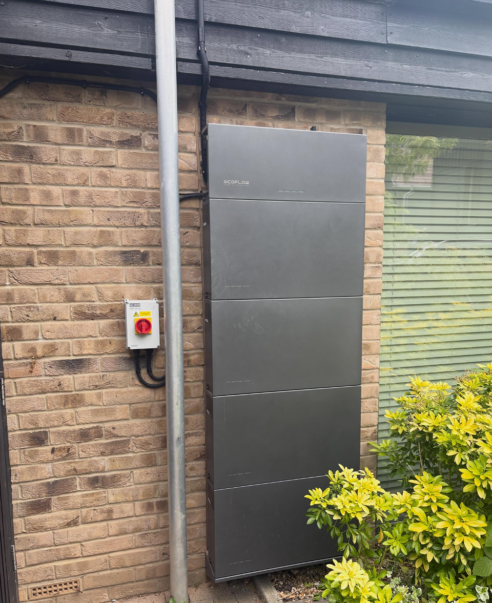EcoFlow 20kWh battery storage system