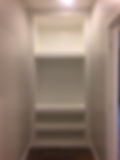 Closet Side Shelf After
