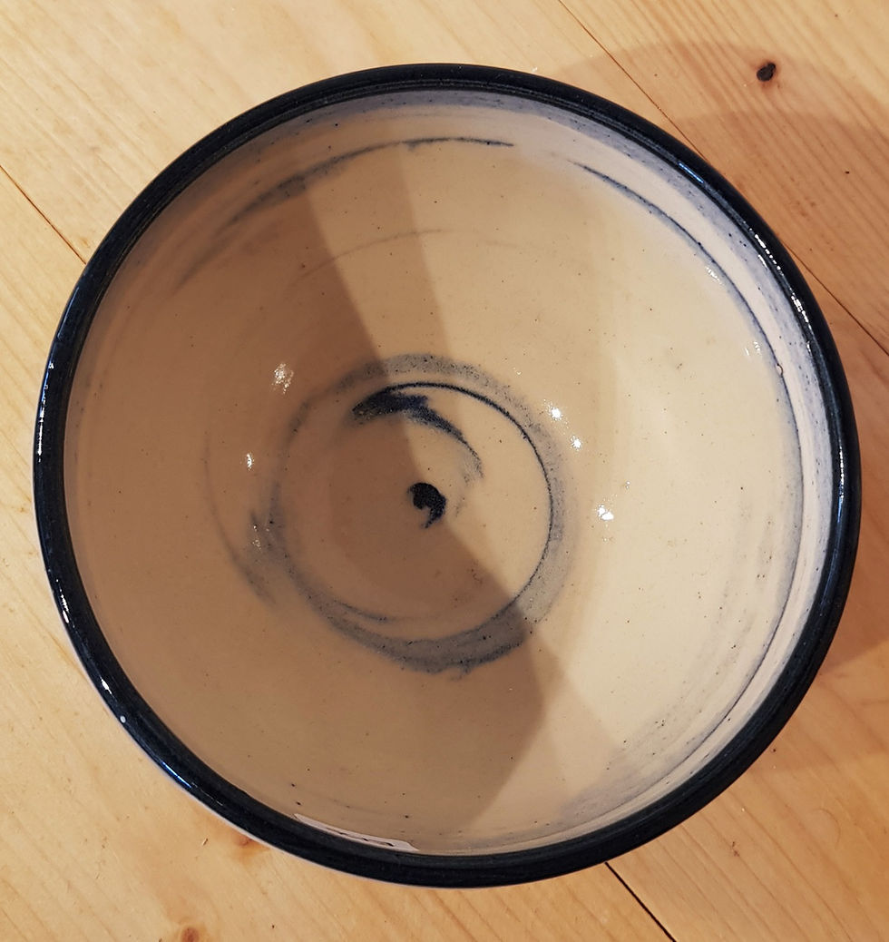 Thumbnail: Blue agate bowl