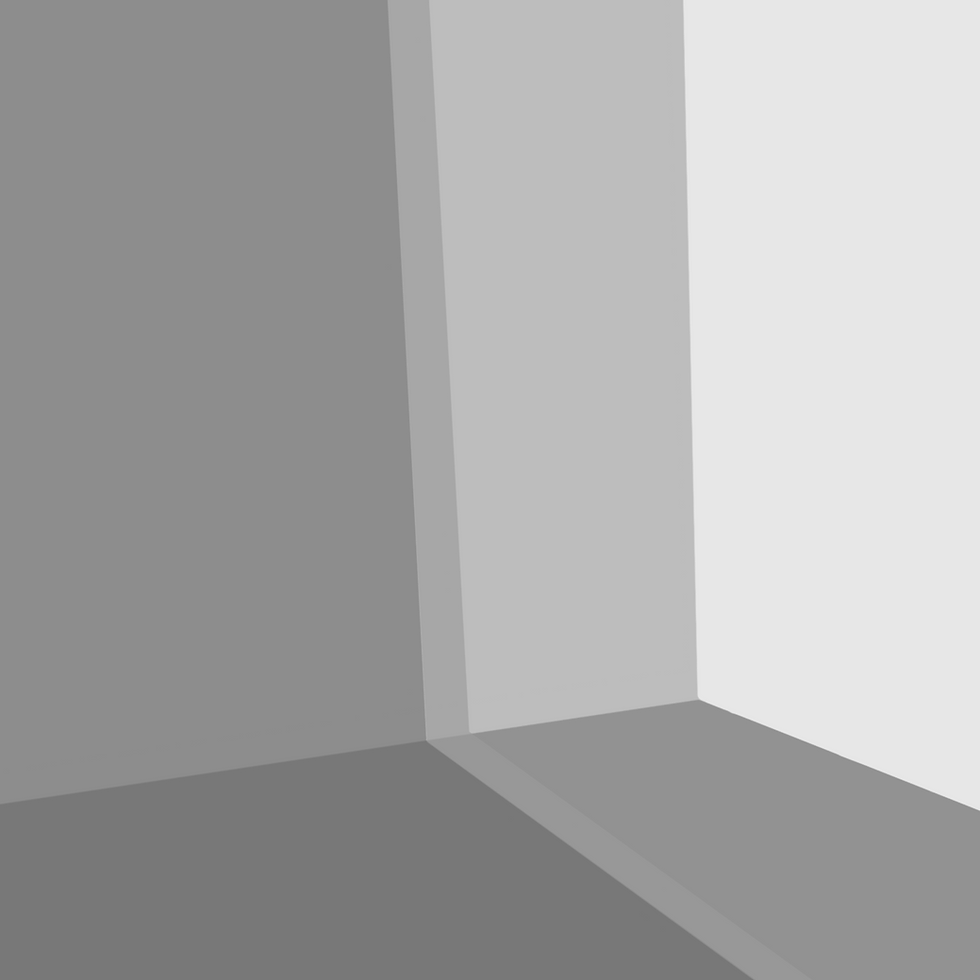 Drawing of an empty room.