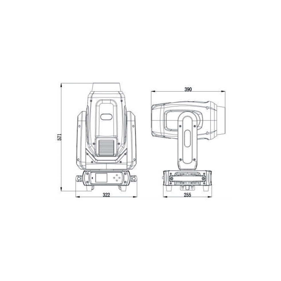 縮圖：迷你三合一電腦燈 380W