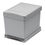 Miniature : Poubelle coulissante à partir de 450 mm, 2x16L, Hauteur372 mm, gris qua