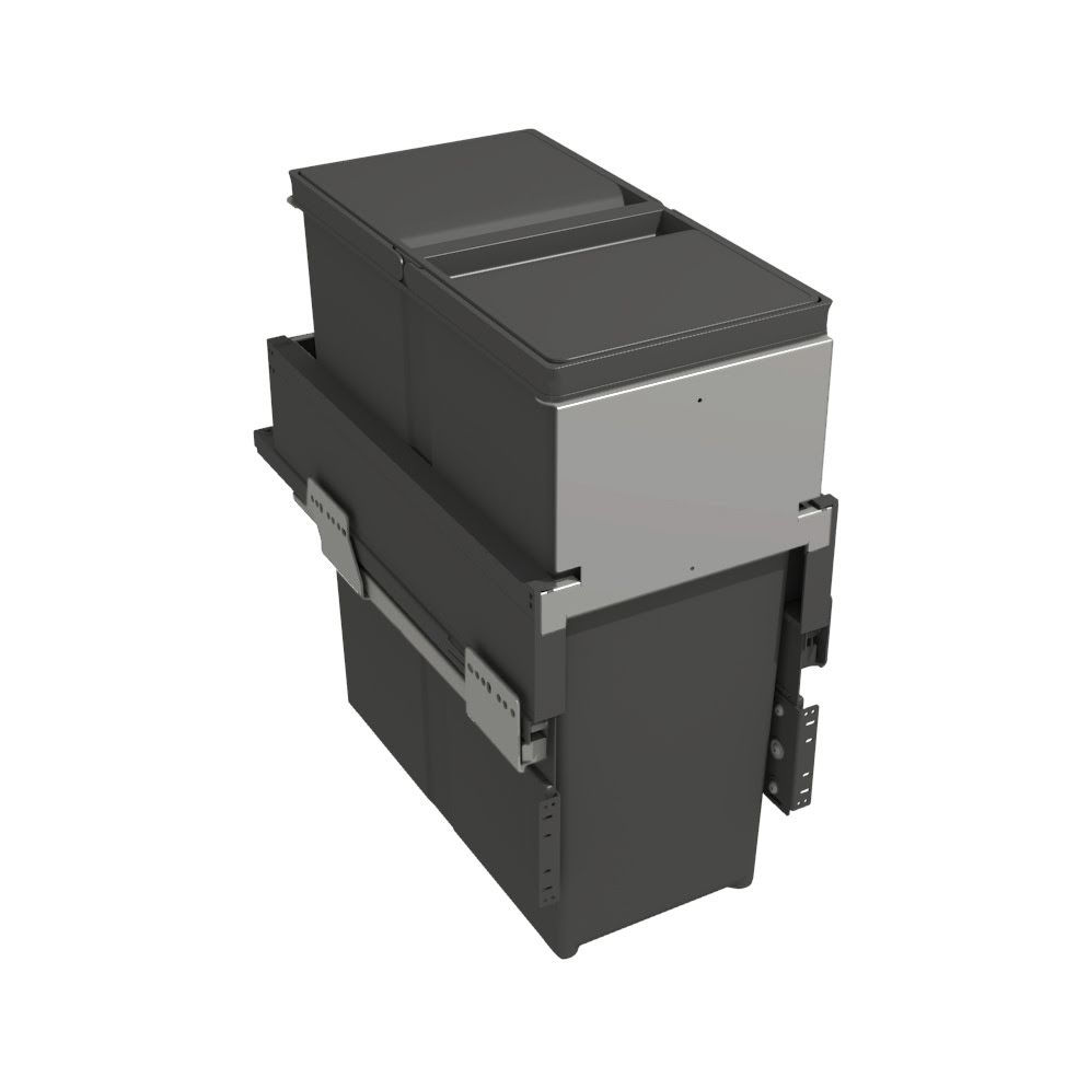 poubelle coulissante