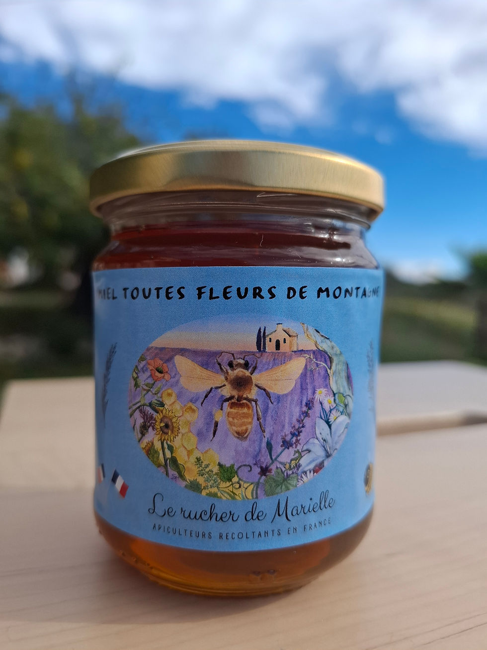 Miel toutes fleurs de montagne 250gr