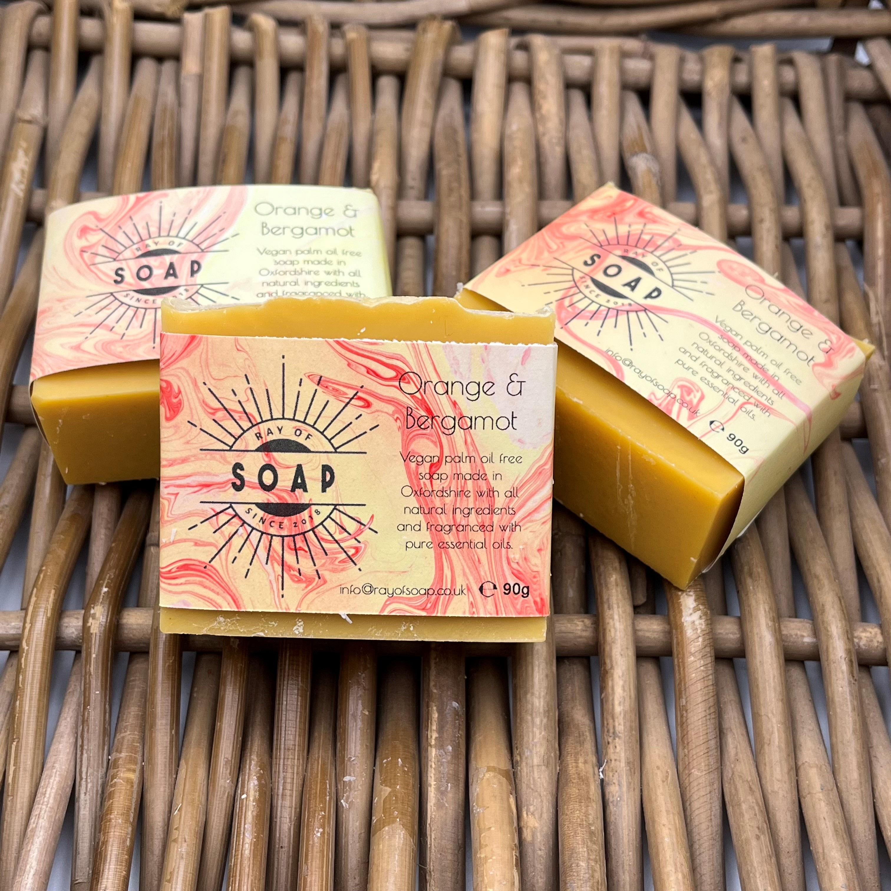 **SALE** Orange & Bergamot Soap